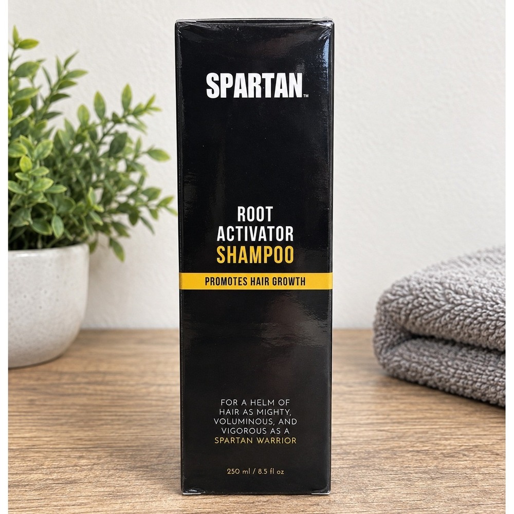 NEW SPARTAN Root Activator Shampoo Men 250 ml 8.5 Fl.oz. Hair Growth Thinning